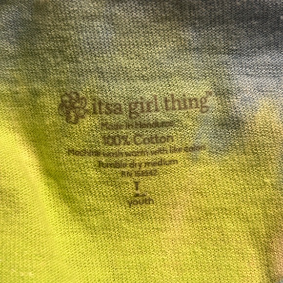 Itsa Girl Thing Tie-Dye T-Shirt - Picture 9 of 9